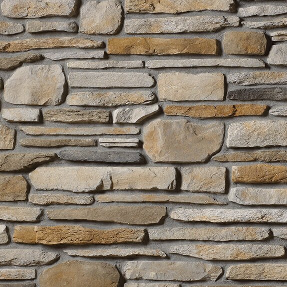 Southern Ledgestone Aspen - Manufactured Stone